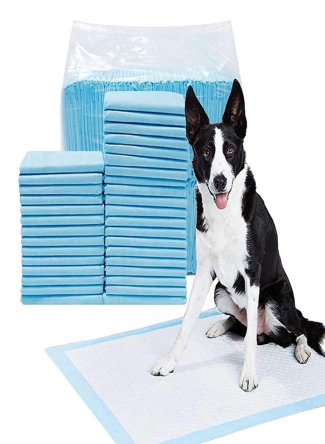 Pups&PetsDog Training Pads/Training Pee and Potty Pads with Quick Drying Surface and Absorbent Core/Suitable for Small/Large Breed Puppies/Size: XL/L-60 cm X H- 45 cm (10 Pcs) - Image 1